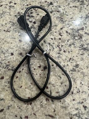 Unbranded 3 prong power cord 2.5A 250V Working condition